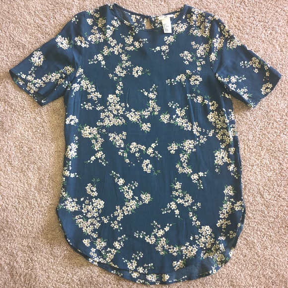 GP&J Baker x HM Floral Top - Picture 1 of 3